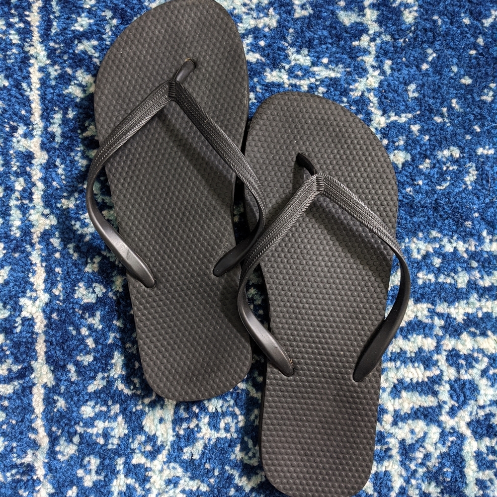 FREE WITH PURCHASE Old Navy Black Flip Flops